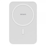 Deltaco MagSafe-varavirtalähde 5000 mAh 20W Valkoinen