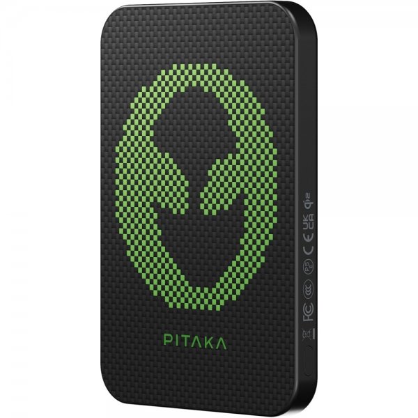 Pitaka MagSafe Powerbank Aramid Fiber 5000 mAh Alien