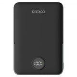 Deltaco MagSafe Powerbank jalustalla 5000 mAh 20W Musta