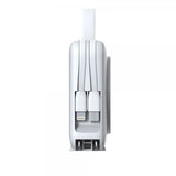 Mobile Origin MagSafe-varavirtalähde/matkalaturi Sisäänrakennetut kaapelit/Apple Watch -lataus Valkoinen