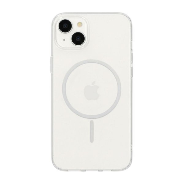 iPhone 13/iPhone 14 Kuori TPU MagSafe Läpinäkyvä