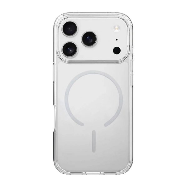 iPhone 17 Pro Max Kuori TPU MagSafe Läpinäkyvä