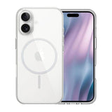 iPhone 16 Kuori MagSafe TPU Läpinäkyvä