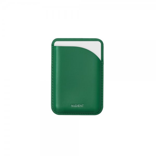 Nudient MagSafe Wallet Smaragdinvihreä