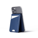 Mujjo Korttikotelo MagSafe Wallet Stand Monaco Blue