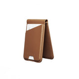 Mujjo Korttikotelo MagSafe Wallet Stand Tan