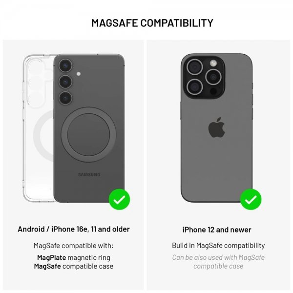 MagSnap Selfie Stick MagSafe Kiinteä Valkoinen