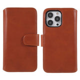 Nordic Covers iPhone 14 Pro Essential Leather -suojakotelo, Maple Brown