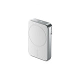 ALOGIC Matrix Universal magneettinen varavirtalähde 5000 mAh MagSafe, valkoinen