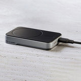 ALOGIC Matrix Universal Magnetic Power Bank 5000 mAh MagSafe Musta