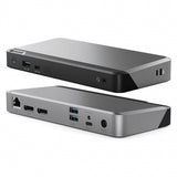 ALOGIC Prime MX2 USB-C kahden näytön DP 100 W PD -telakointiasema