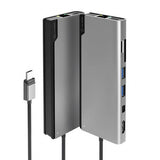 ALOGIC Ultra USB-C -telakka PLUS V2 Muistikortinlukija Harmaa