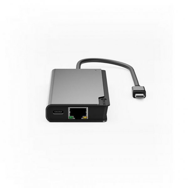 ALOGIC Ultra USB-C -telakka PLUS V2 Muistikortinlukija Harmaa