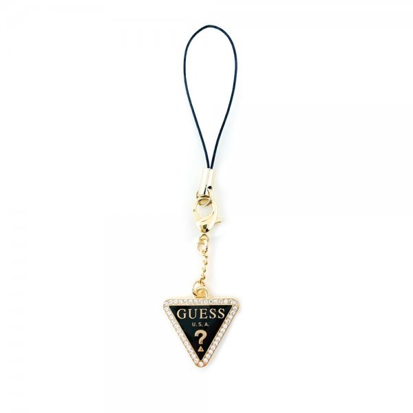 Guess Metal Charm Triangle Rhinestones Kulta