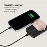 Burga Powerbank MagSafe 5000 mAh Golden Coral Harmaa