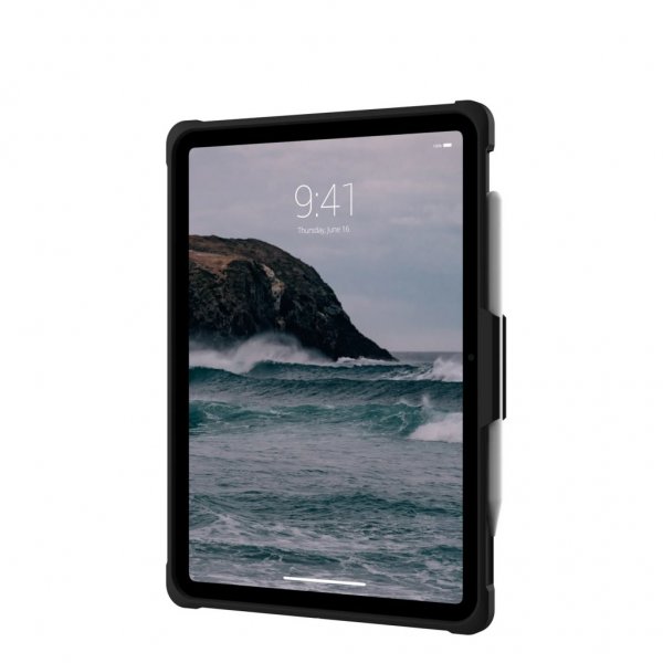 Urban Armor Gear (UAG) iPad 10.9 (gen 10)/iPad 11 (A16) Suojakotelo Metropolis Hand Strap Musta