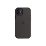 Apple Alkuperäinen iPhone 12/iPhone 12 Pro Kuori Silikonikuori MagSafe Musta