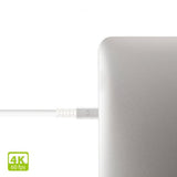 Moshi Mini DisplayPort–DisplayPort-kaapeli 1,5 m valkoinen