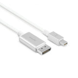 Moshi Mini DisplayPort–DisplayPort-kaapeli 1,5 m valkoinen