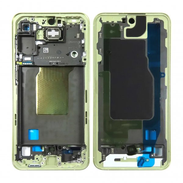 Keskikehys Alkuperäinen Samsung Galaxy A55 5G - Keltainen