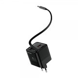 Mobile Origin -laturi näytöllä, GaN 65W, sisäänrakennettu USB-C-kaapeli