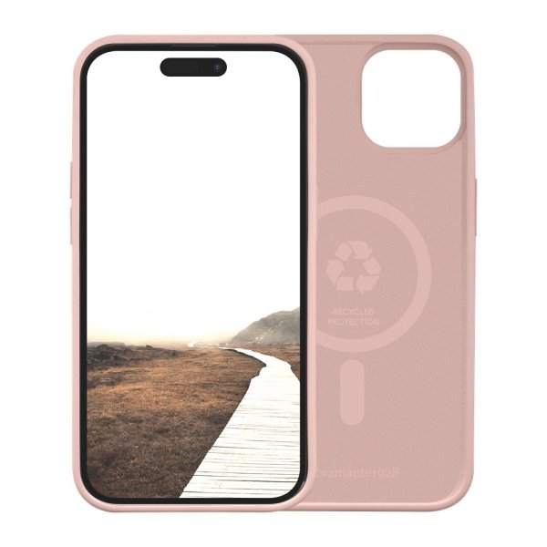 dbramante1928 iPhone 13/14/15/16e/17e Kuori Monaco MagSafe Pink Sand