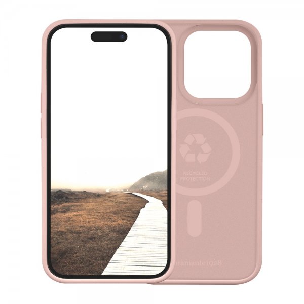 dbramante1928 iPhone 15 Pro -suojakuori Monaco MagSafe Pink Sand