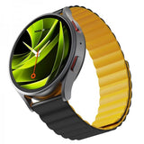 Mobile Origin Samsung Galaxy Watch 20mm Ranneke Easy Strap Musta Keltainen