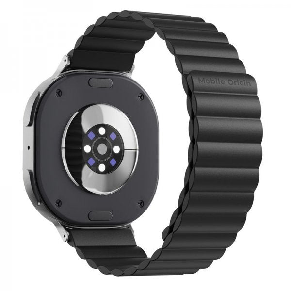 Mobile Origin Samsung Galaxy Watch 8 40/44mm/Classic 46mm ranneke Easy Strap musta