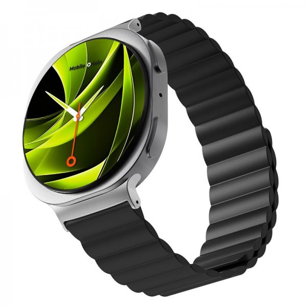 Mobile Origin Samsung Galaxy Watch 8 40/44mm/Classic 46mm ranneke Easy Strap musta