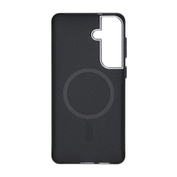 Samsung Galaxy S26 Plus Kuori Hiilikuitukuvio MagSafe Musta