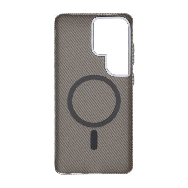 Samsung Galaxy S26 Ultra Kuori Hiilikuitukuvio MagSafe Harmaa