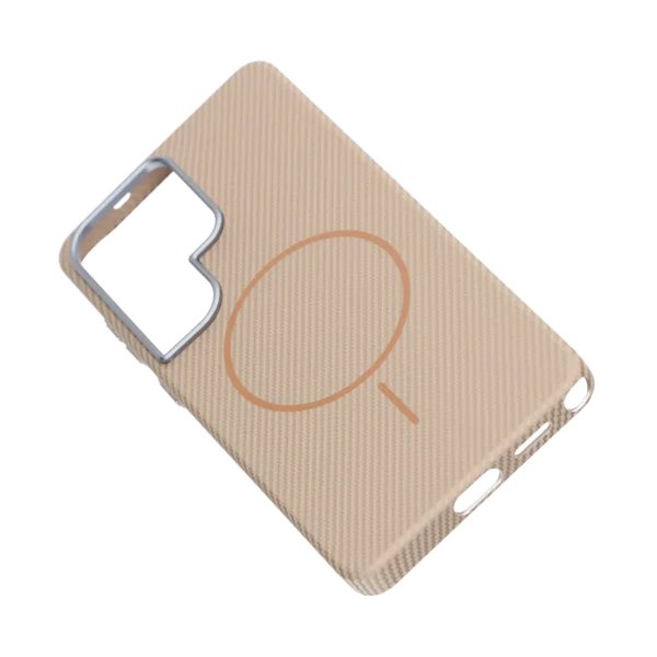 Samsung Galaxy S26 Ultra Kuori Hiilikuitukuvio Magsafe Kulta