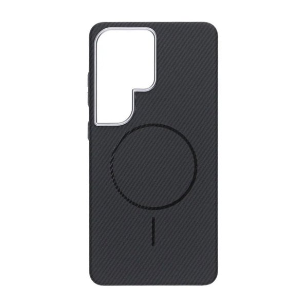 Samsung Galaxy S26 Ultra Kuori Hiilikuitukuvio MagSafe Musta