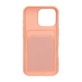 iPhone 16 Pro Max Kuoret Korttipidikkeellä Pinkki