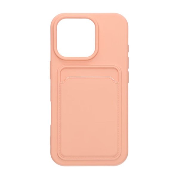 iPhone 16 Pro Kuoret Korttipidike Pinkki