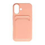iPhone 16 Kuoret Korttipidike Pinkki