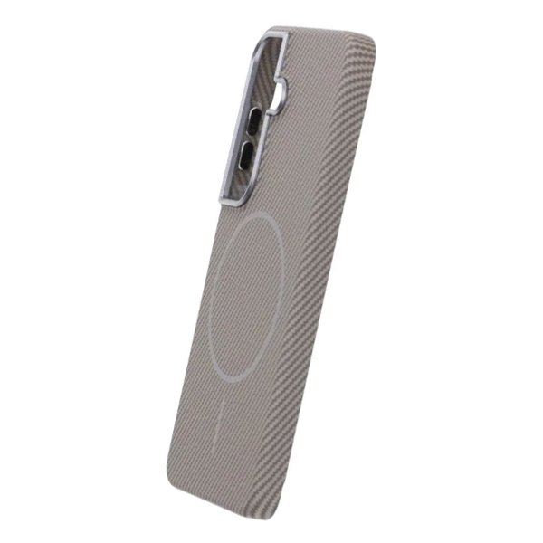 Samsung Galaxy S26 Kuori Hiilikuitukuvio Magsafe Harmaa