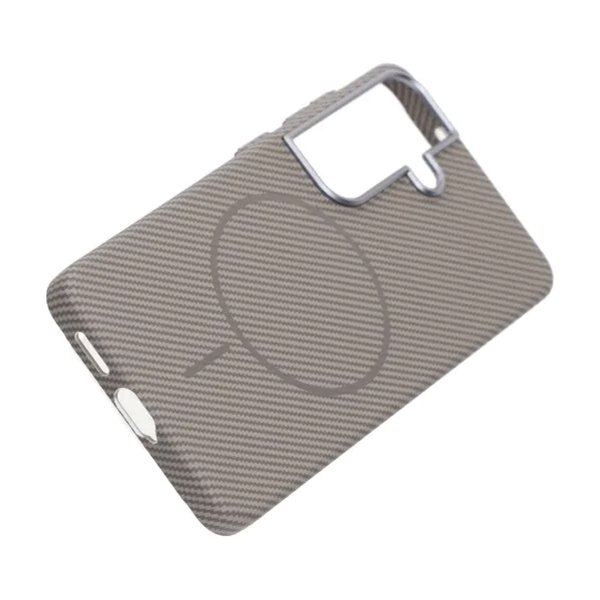 Samsung Galaxy S26 Kuori Hiilikuitukuvio Magsafe Harmaa