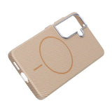 Samsung Galaxy S26 Kuori Hiilikuitukuvio MagSafe Kulta