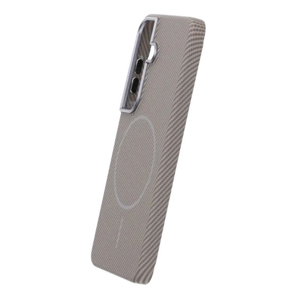 Samsung Galaxy S26 Plus Kuoret Hiilikuitukuvio Magsafe Harmaa