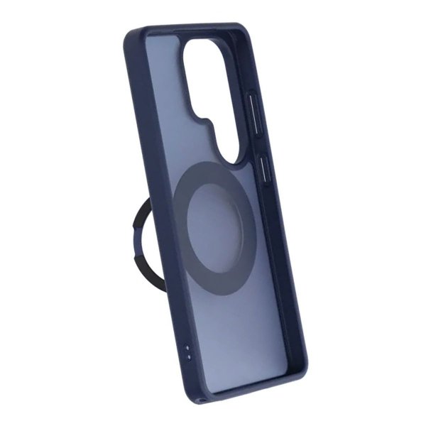 Samsung Galaxy S26 Ultra Kuoret Pyörivä MagSafe Jalusta Sininen