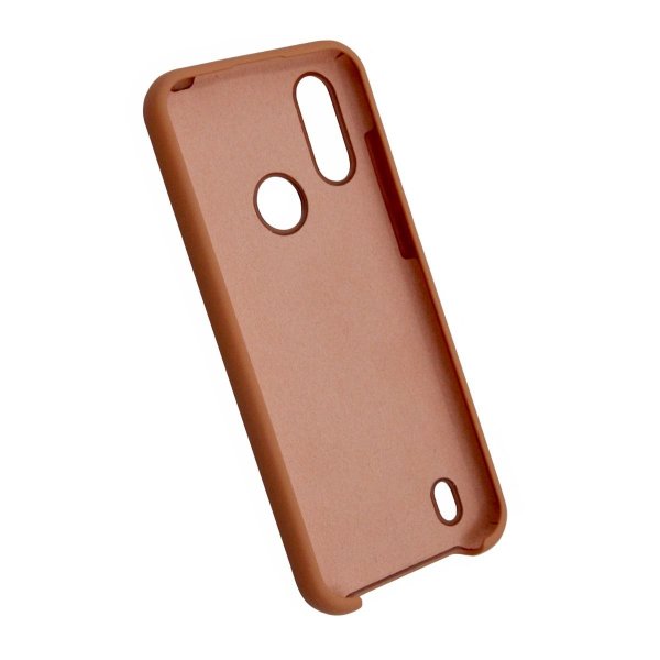 Motorola Moto E6s Kuori Silikoni Ruusu