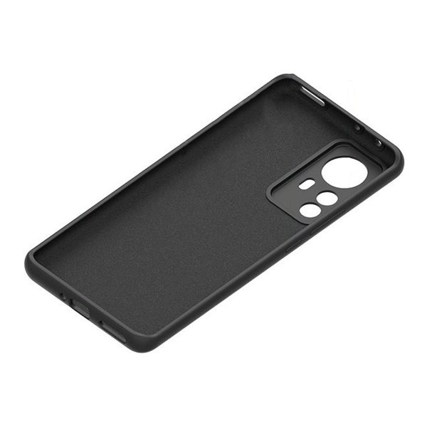 Xiaomi 12 Kuoret Silikoni Musta