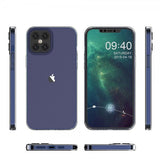 iPhone 12/iPhone 12 Pro Kuori Iskunkestävä TPU Läpinäkyvä