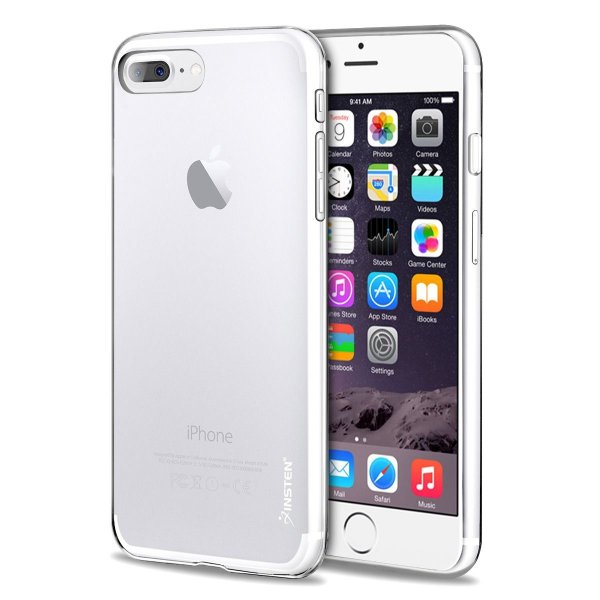 iPhone 7 Plus/iPhone 8 Plus Kuori Iskunkestävä TPU Läpinäkyvä