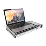 Satechi Aluminum Slim Monitor Stand Harmaa