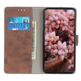Motorola Edge 20 Lite Suojakotelo Vintage Ruskea