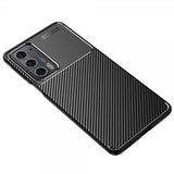 Motorola Edge 20 Kuori Hiilikuitutekstuuri Musta