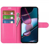 Motorola Edge 30 Suojakotelo Litsi Magenta
